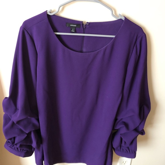 Alfani Tops - Allani Purple 2X Plus Size Women’s Blouse